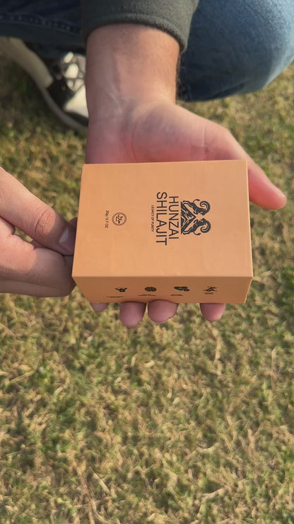 Buy Online Himalayan Shilajit Online | 20g Pure Hunzai Shilajit Resin