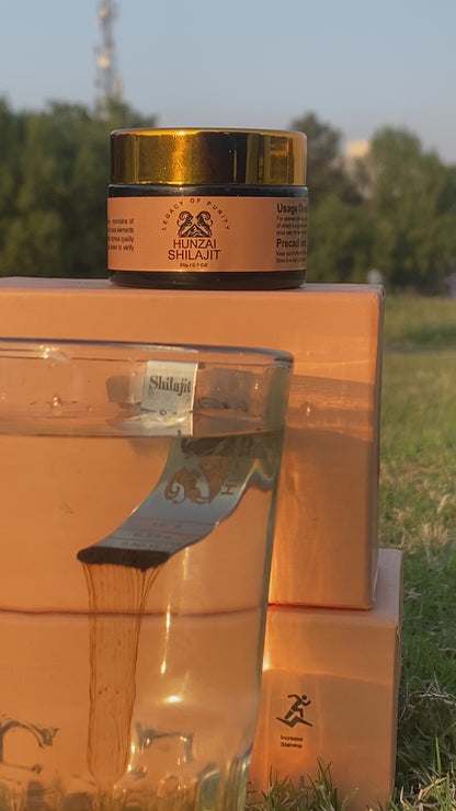 Buy Online Himalayan Shilajit Online | 20g Pure Hunzai Shilajit Resin