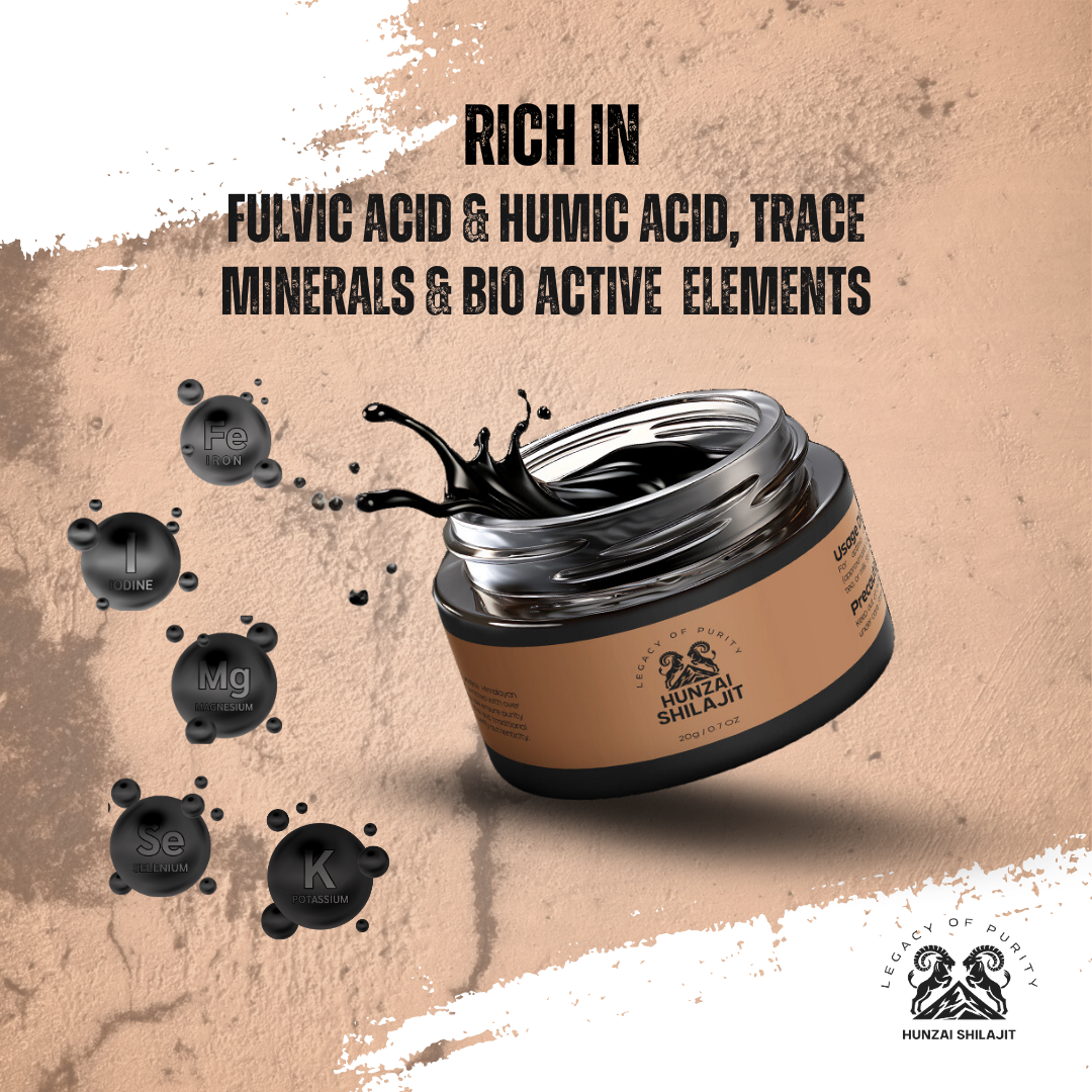 Buy Online Himalayan Shilajit | 40g Pure Hunzai Shilajit Resin